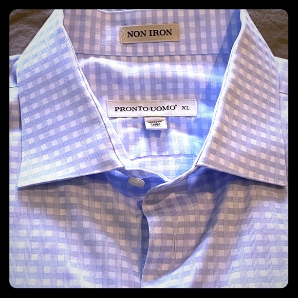 Pronto Uomo Other - PRONTO UOMO Button Down Long Sleeve Dress Shirt